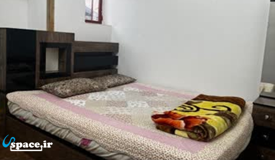 اتاق خواب واحد یک خوابه 75 متری اقامتگاه بوم گردی سرچشمه - گرگان - روستای جعفرآباد